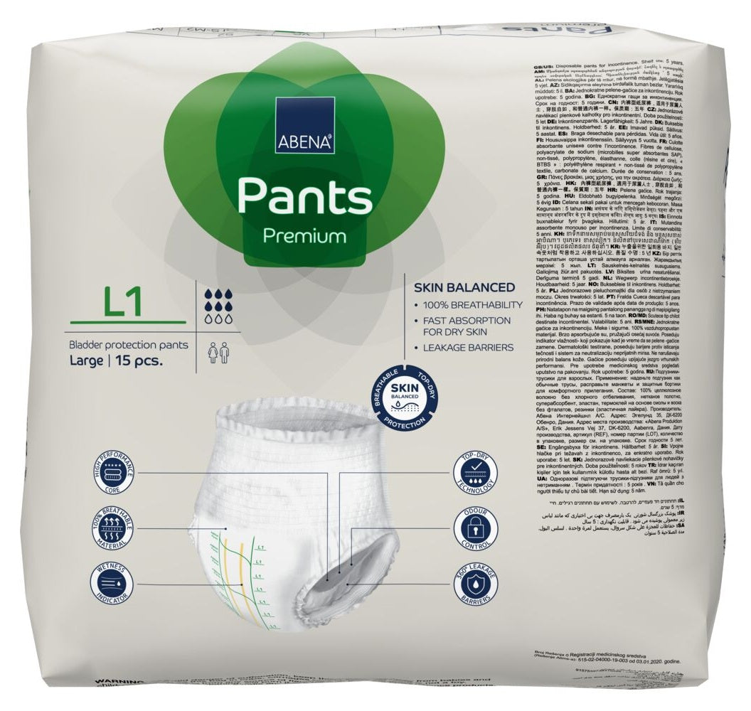 Byxor Abena Pants Premium Stl.L1 100 - 140cm / 90