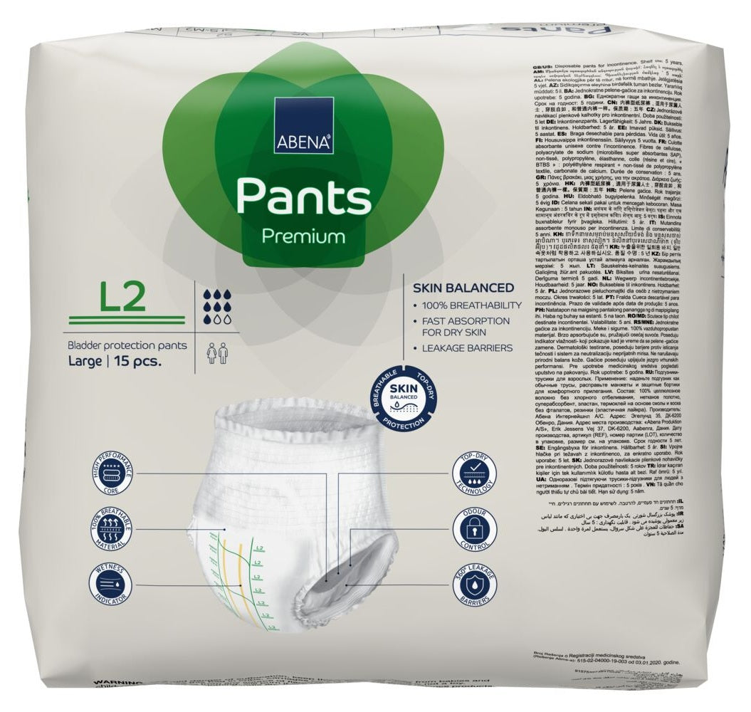 Byxor Abena Pants Premium Stl.L2 100 - 140cm / 90