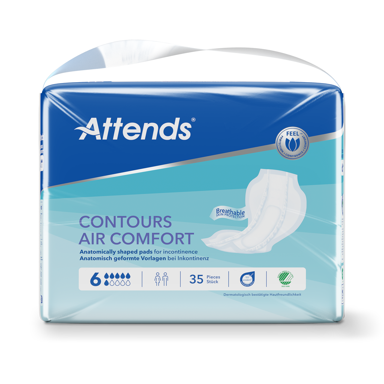 Inkontinensskydd Attends Contours Air Comfort 6 / 35
