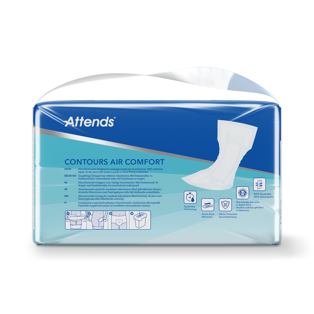 Inkontinensskydd Attends Contours Air Comfort 4 / 42