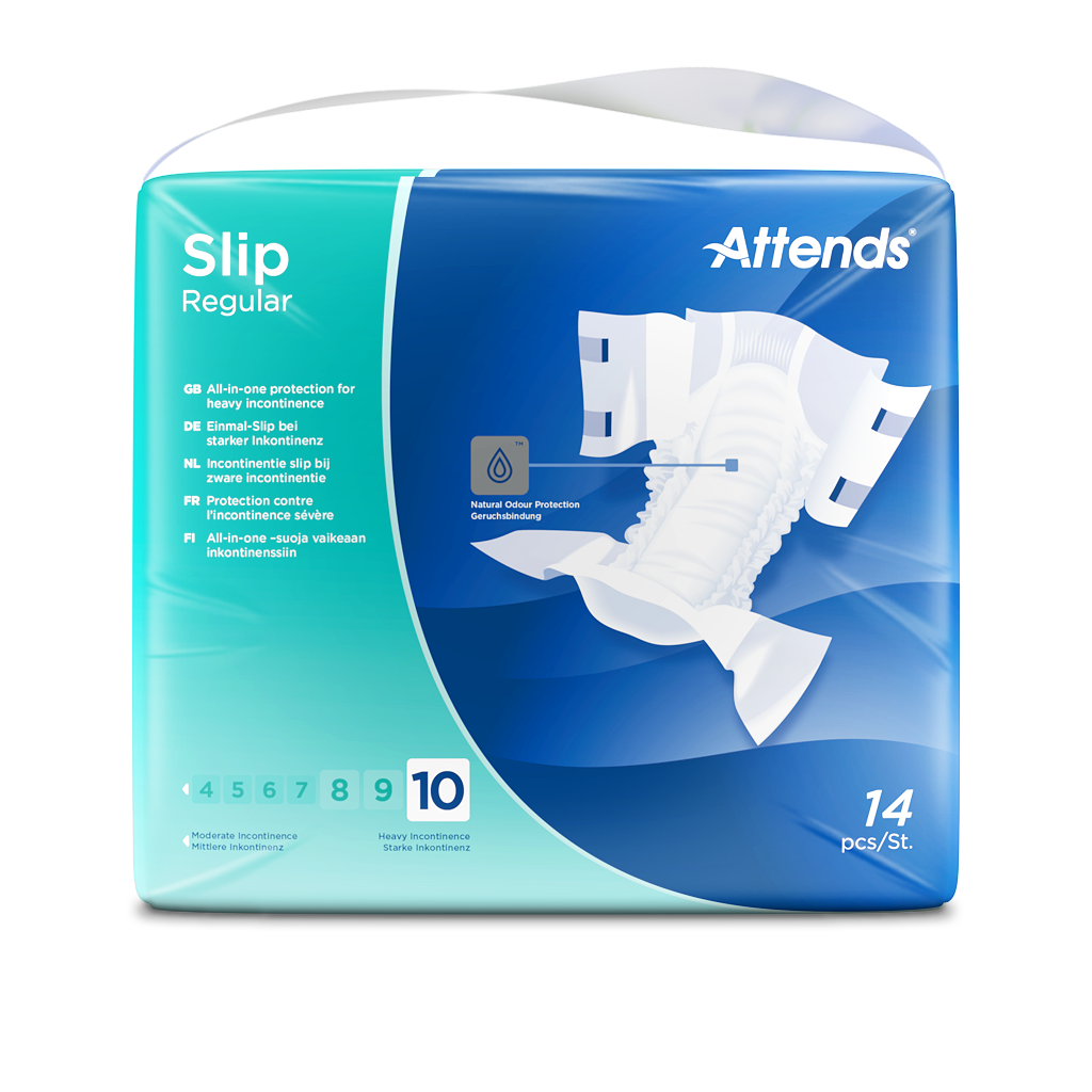 Inkontinensskydd Attends Slip Regular 10 XL / 14