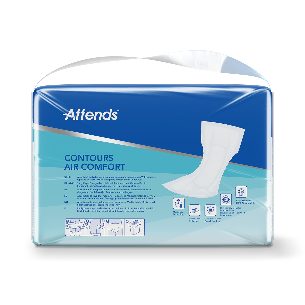 Inkontinensskydd Attends Contours Air Comfort 5 / 42