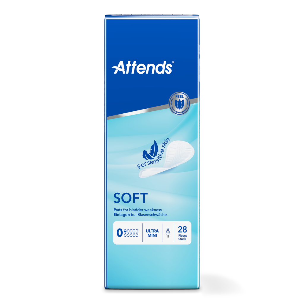 Inkontinensskydd Attends Soft 0 Ultra Mini / 28