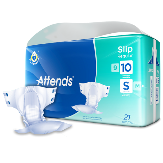 Inkontinensskydd Attends Slip Regular 10 S / 21