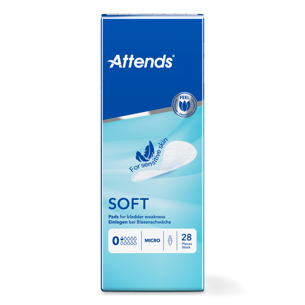 Inkontinensskydd Attends Soft 0 Micro / 28