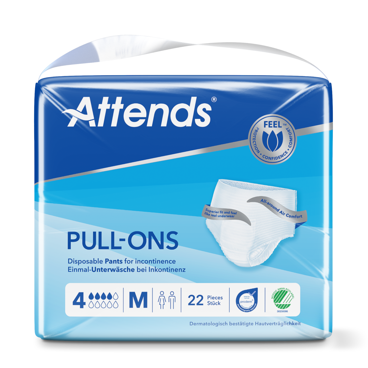 Inkontinensskydd Attends Pull-Ons 4 M / 22