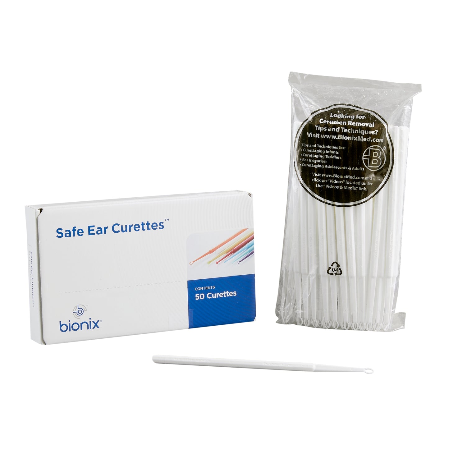 Öronkyrett Safe Ear FlexLoop Vit 4mm / 50