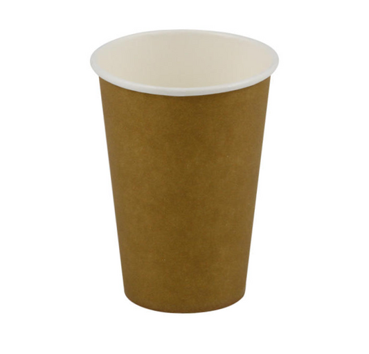 Pappersbägare brun/vit 20cl / 100