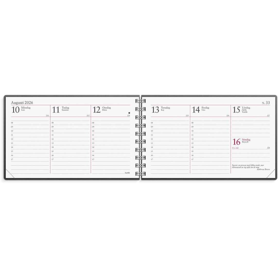 Veckokalender Miljökartong - 1415