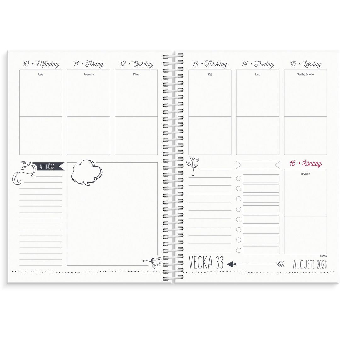 Kalender Doodle II - 1226