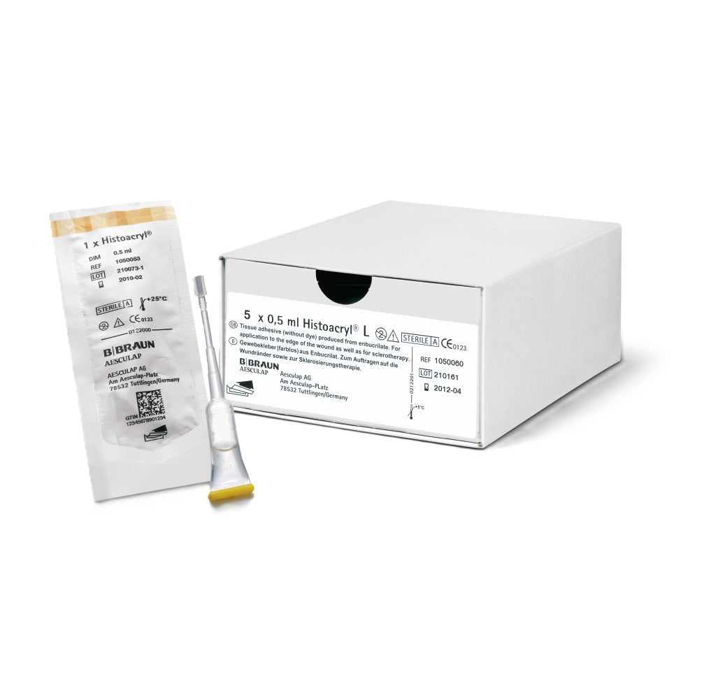 Hudlim Histoacryl Transparent 0,5ml / 5