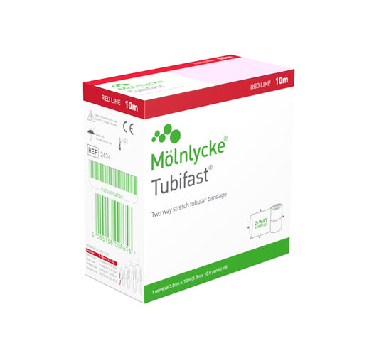 Tubifast Röd 3,5cm x 10m