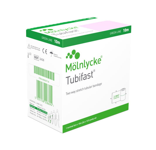 Tubifast Grön 5cm x 10m