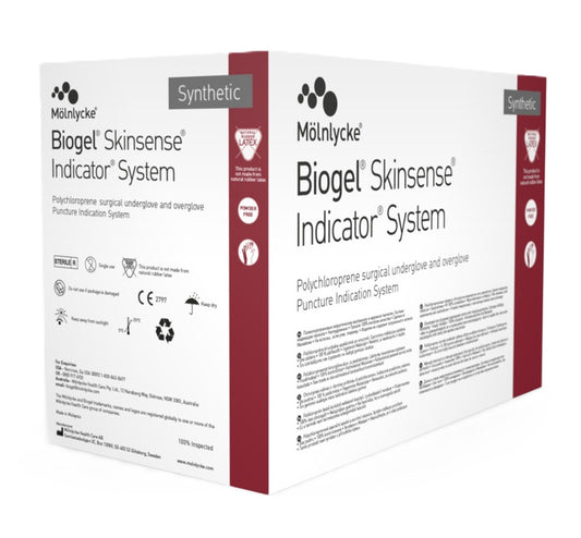 Op-Handske Biogel Skinsense Indicator System Storlek 7,5 / 2x25