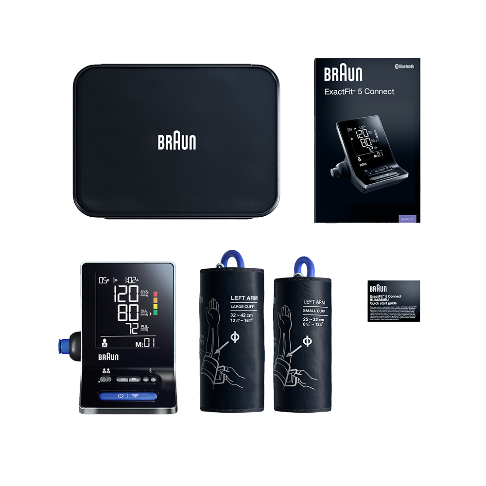 Blodtrycksmätare Elektronisk Braun ExacFit 5 Connect