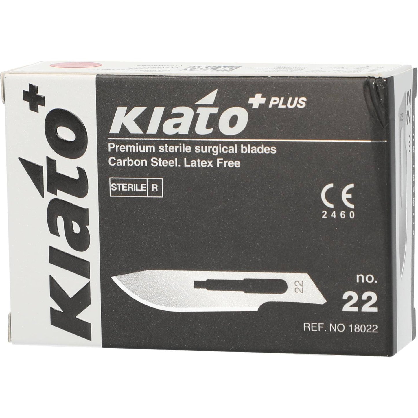 Knivblad Kiato Engångs Kolstål Steril Nr22 / 100