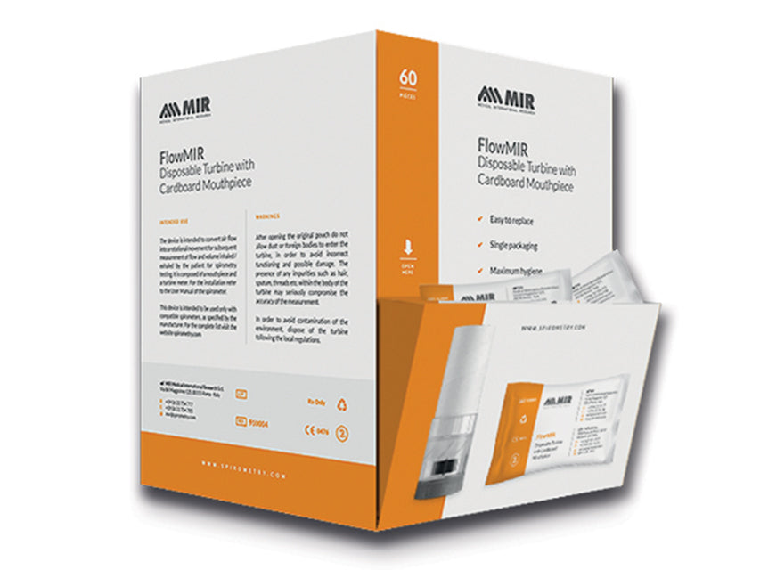 Spirometrimunstycke MIR FlowMir / 60