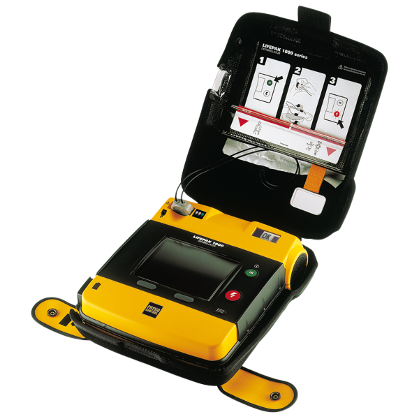 Defibrillator Lifepak 1000 inkl.väska