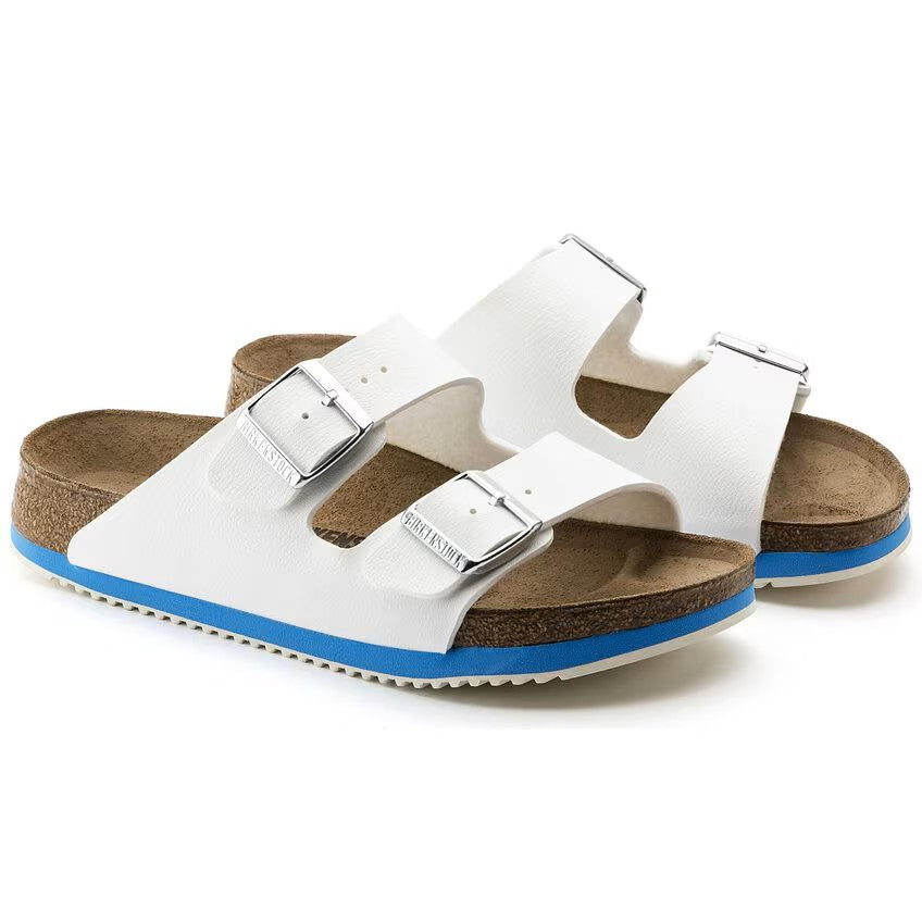 Birkenstock Sandaler Arizona SL Regular Fit Vit / Blå