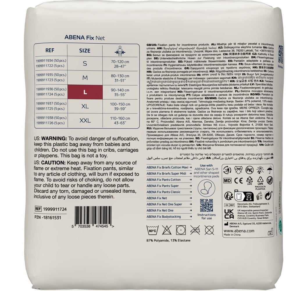 Fix.byxa m ben Fix Net Stl.L 90-140cm / 300