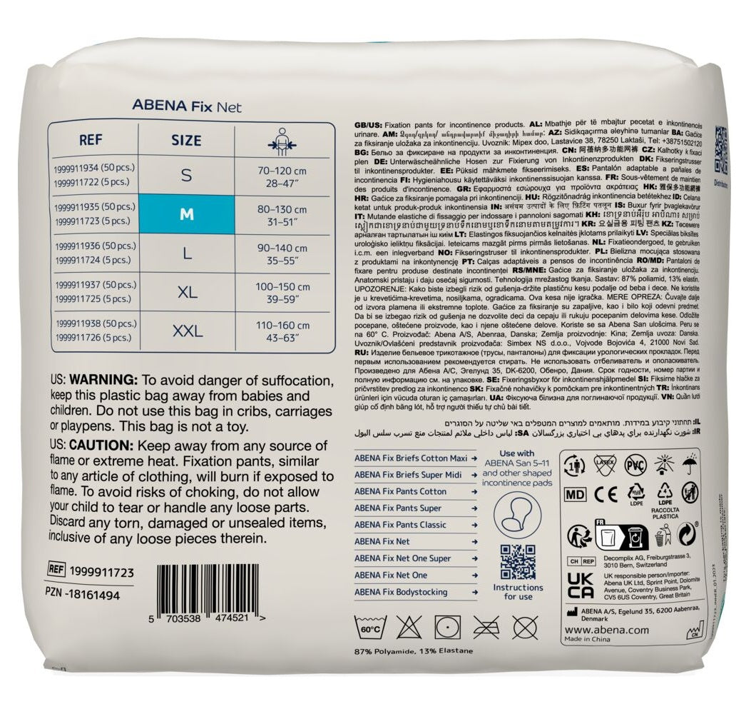 Fix.byxa m ben Fix Net Stl.M 80-130cm / 300