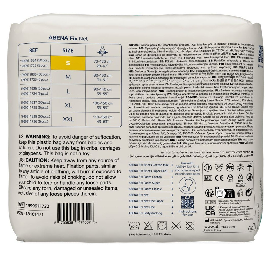 Fix.byxa m ben Fix Net Stl.S 70-120cm / 300