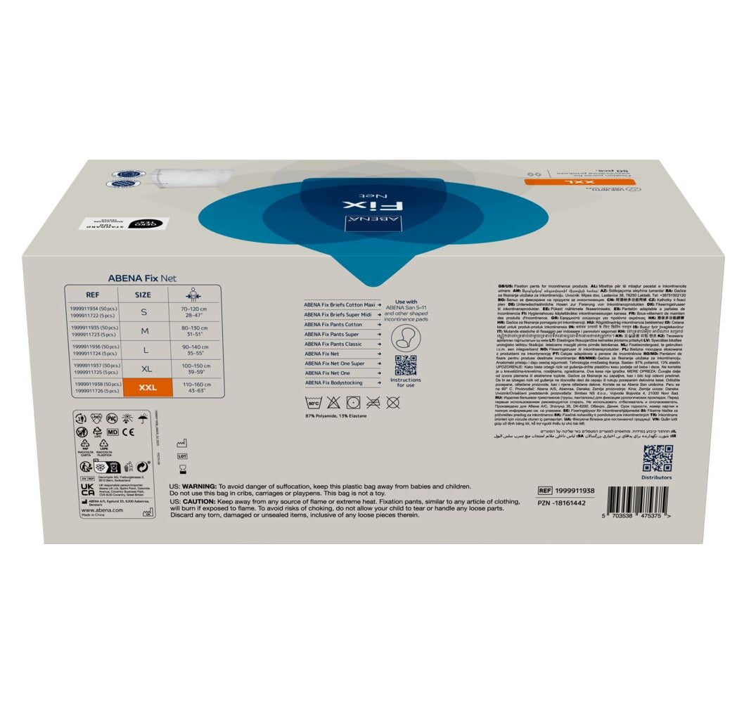 Fix.byxa m ben Fix Net Stl.XXL 110-160cm / 100