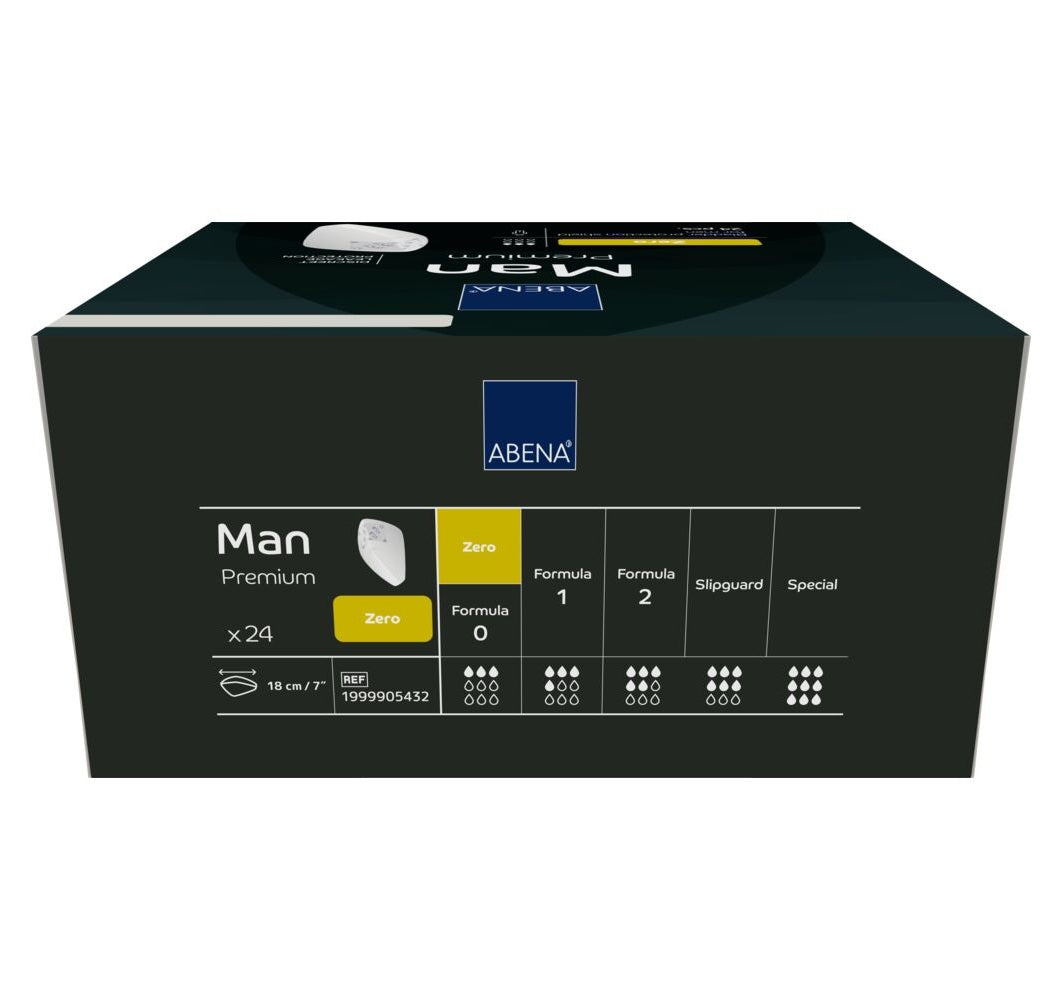 Inkontinensskydd Abena Man Premium Stl.Zero 4 x 18cm / 384
