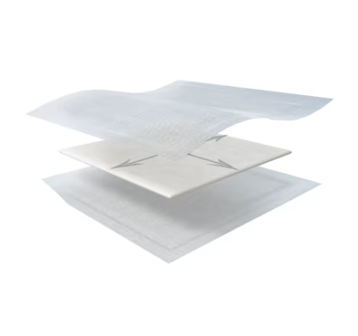 Kerramax Care Border superabsorberende bandasje 26 x 26 cm / 5