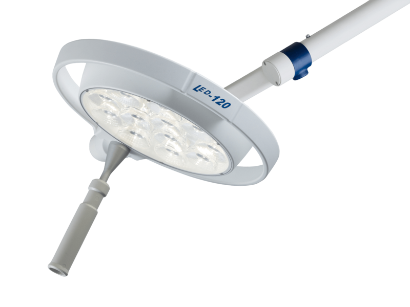 Undersökningslampa Mach 120F LED Vägg