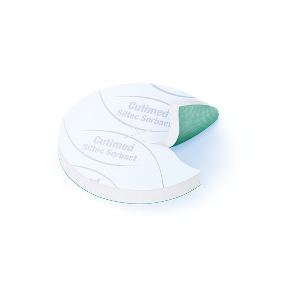 Cutimed Siltec Sorbact Foam Dressing (slits) 4,5 cm / 10