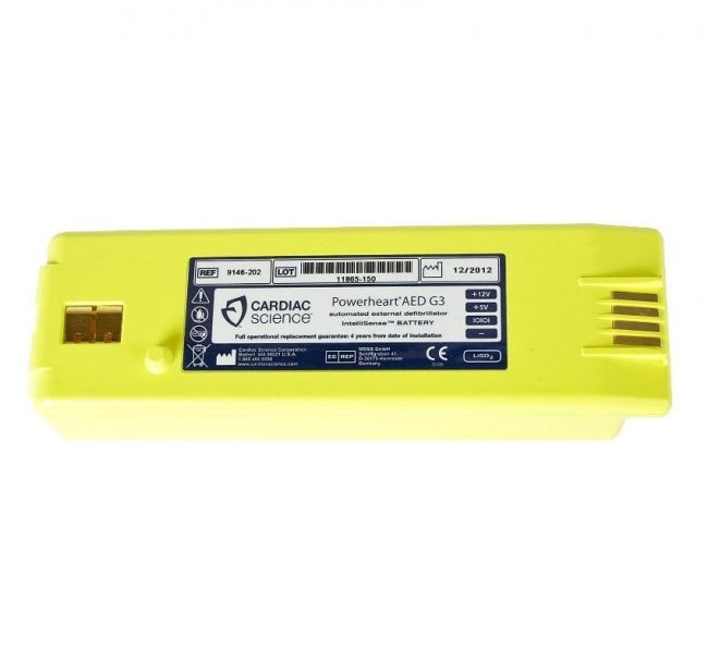 Batteri Litium IntelliSense för Cardiac Science Powerheart AED G3