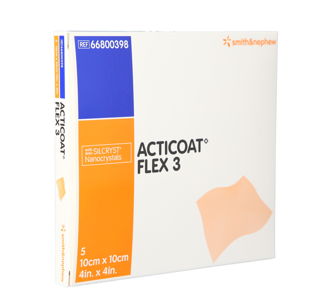 Acticoat Flex 3, 10 x 10cm / 5
