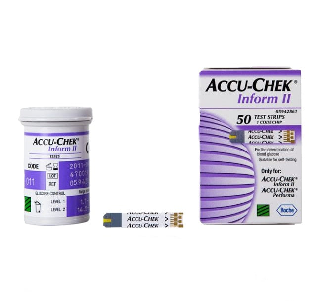 Accu-Chek Inform II Teststickor Glukos / 50