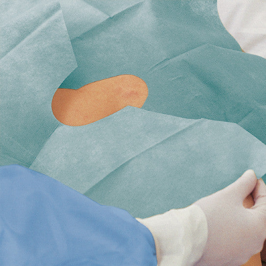 Hålduk Foliodrape Protect Häftande 2-delad 45 x 75cm (37,5cm) / 65