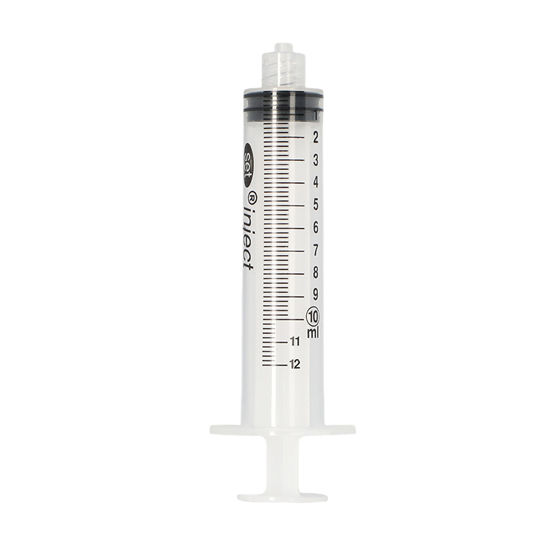 Spruta 3-komp Bluebird Set Luer-Lock/Centrerad 10ml 0,2ml Gradering / 100