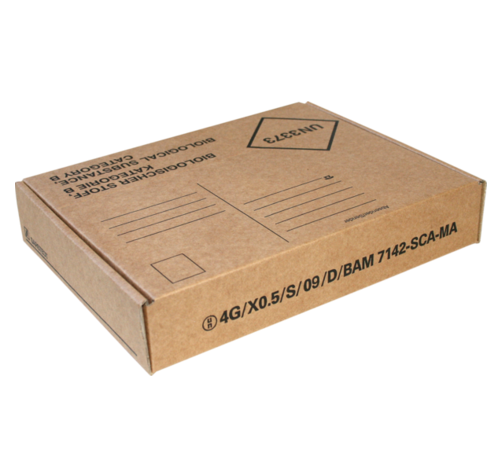 Transportkartong för 1-10 hylsor med Ø30mm / 50