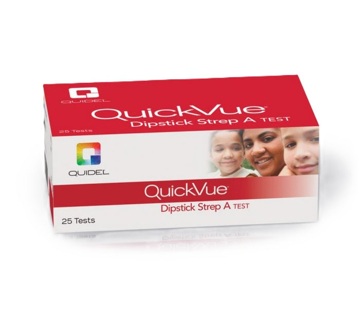 Strep A test QuickVue Dipstick / 25