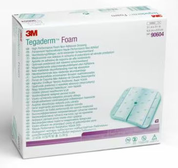 Tegaderm HP Foam Trachealförband 8,8 x 8,8cm / 10