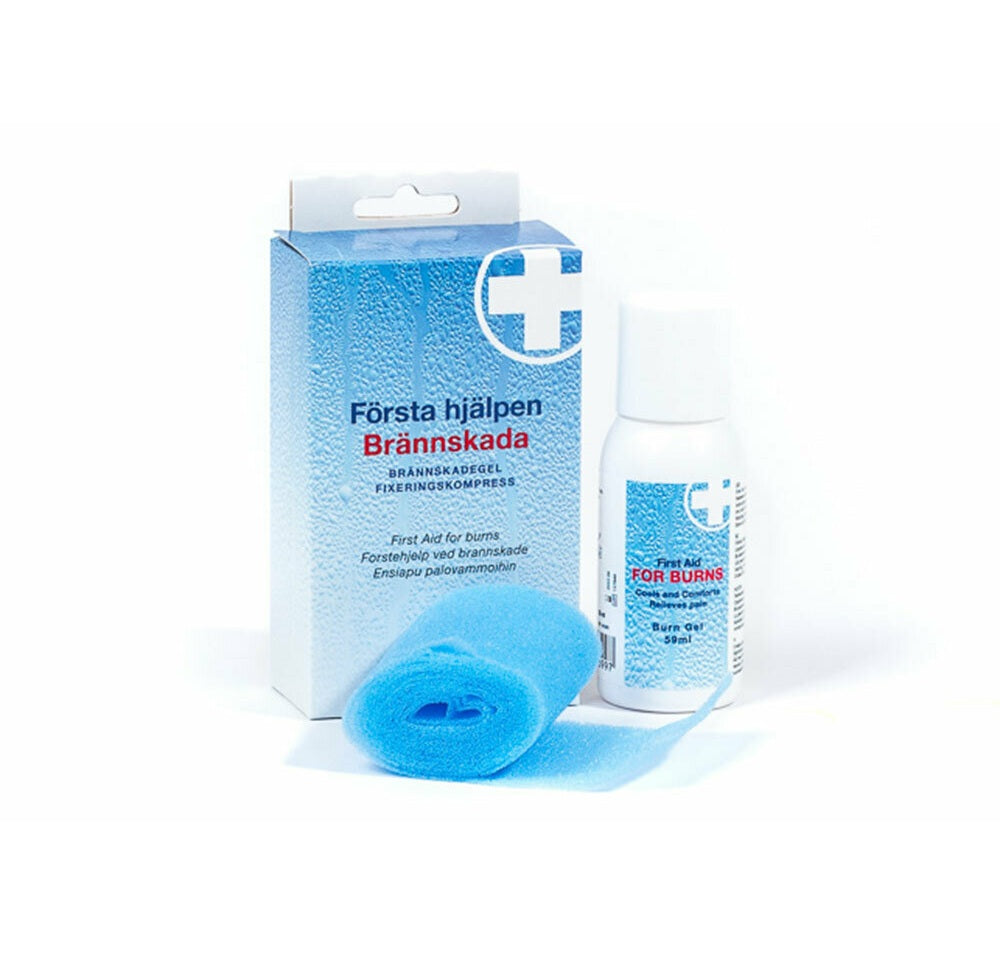 Brännskadegel med fixeringskompress For Burns 59ml