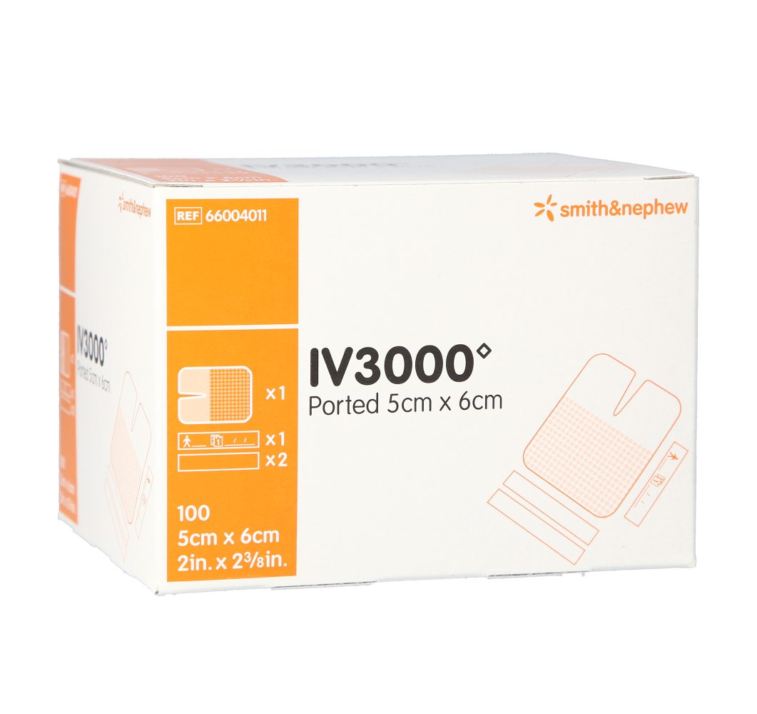 OpSite IV3000 med Slits PVK 5 x 6cm / 100