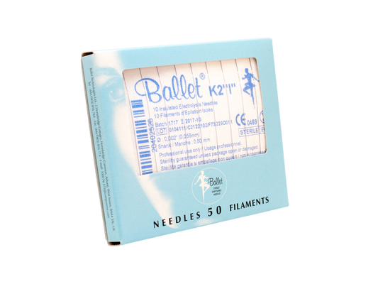 Epileringsnål Ballet Insulated K-skaft Storlek 3 / 50