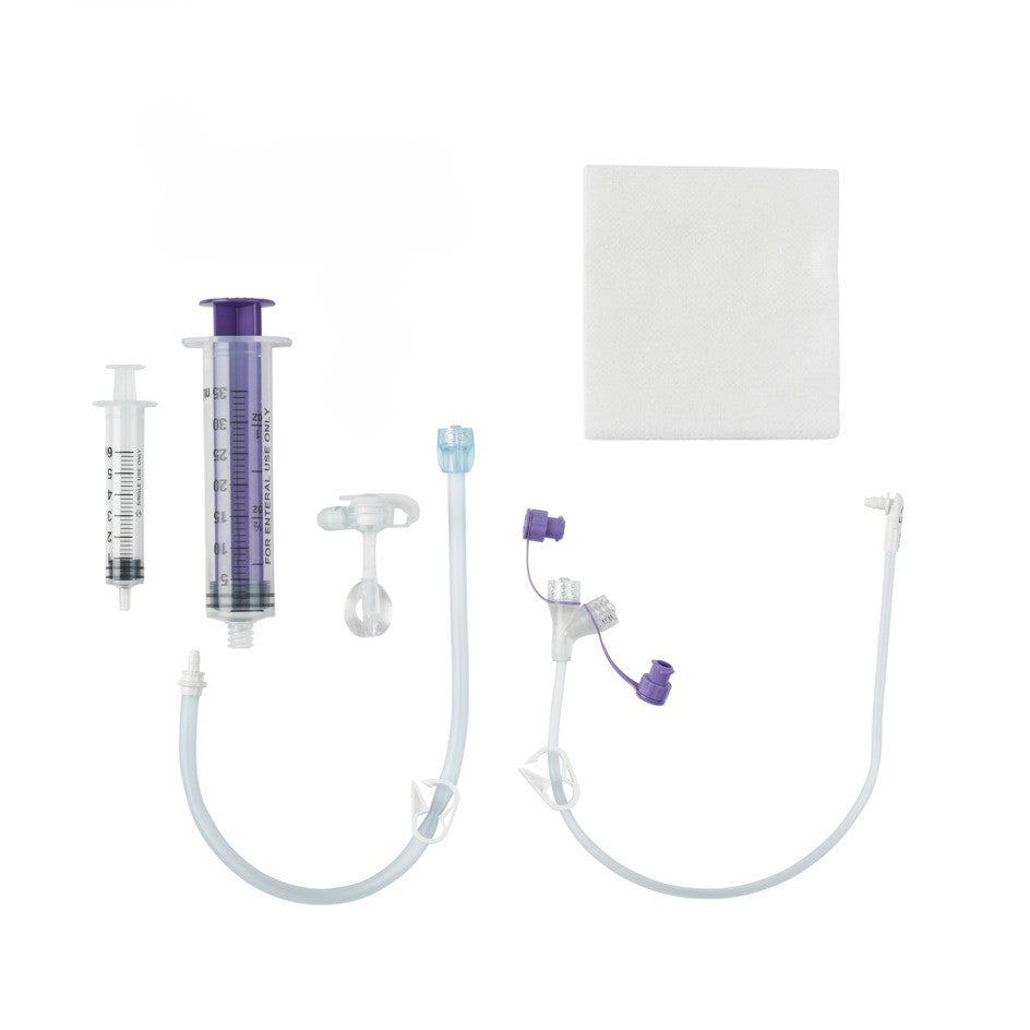 Gastrostomiport MIC-nøkkelsett 18 stk. - 5,0 cm