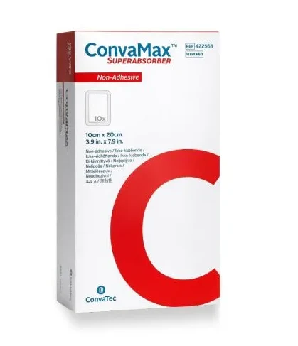 Convamax Superabsorber Ej Vidhäftande Förband 10 x 20cm / 10