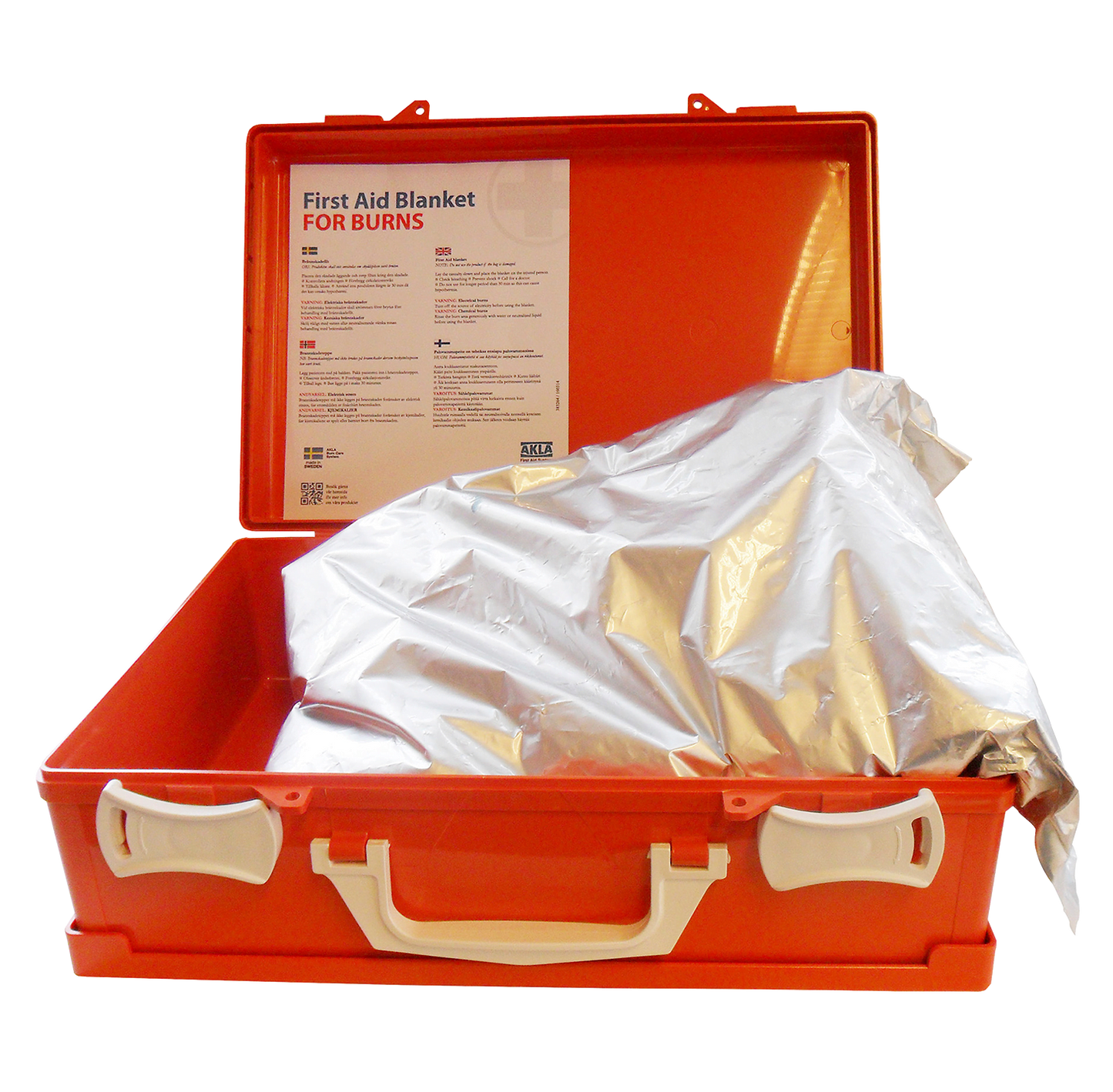 Brandsårstæppe til forbrændinger 100 x 100 cm