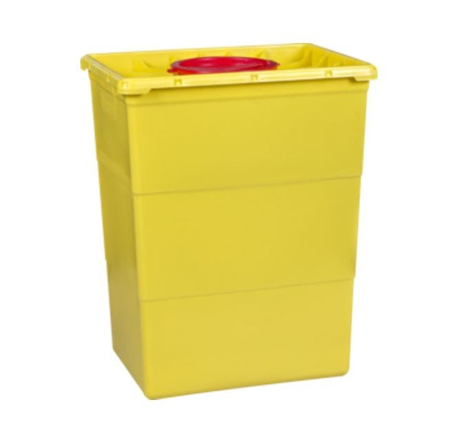 Riskavfallsbox Multi-Safe 50L med dubbellock