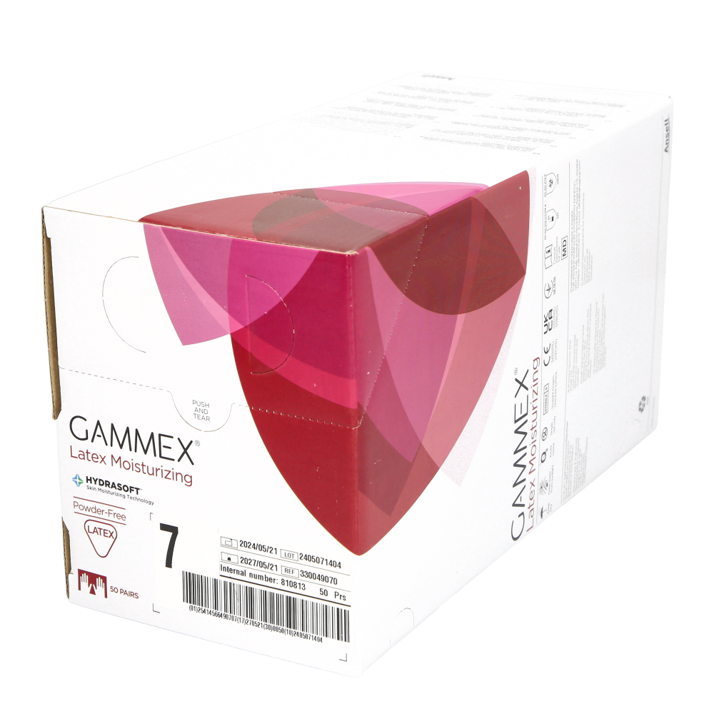 Op-Handske Gammex Latex Moisturizing Storlek 7,0 / 50