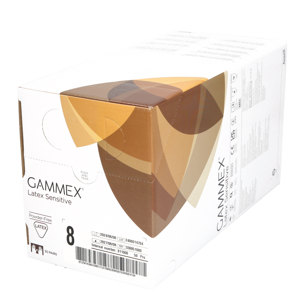 Op-Handske Gammex Latex Sensitive Storlek 8,0 / 50