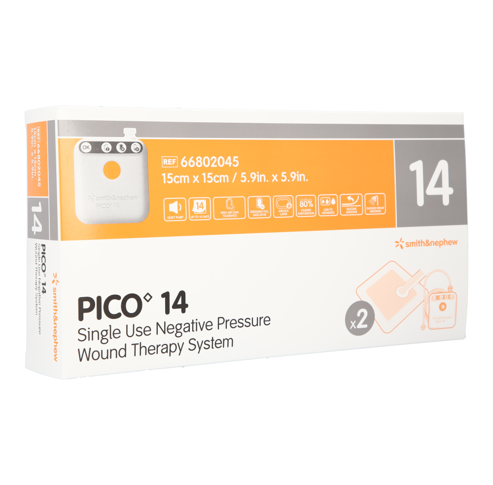 PICO 14 NPWT 15 x 15cm 2st Förband + 1st Pump