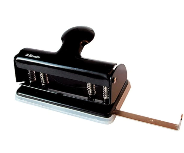 Hålslag Esselte Servo Plus Svart